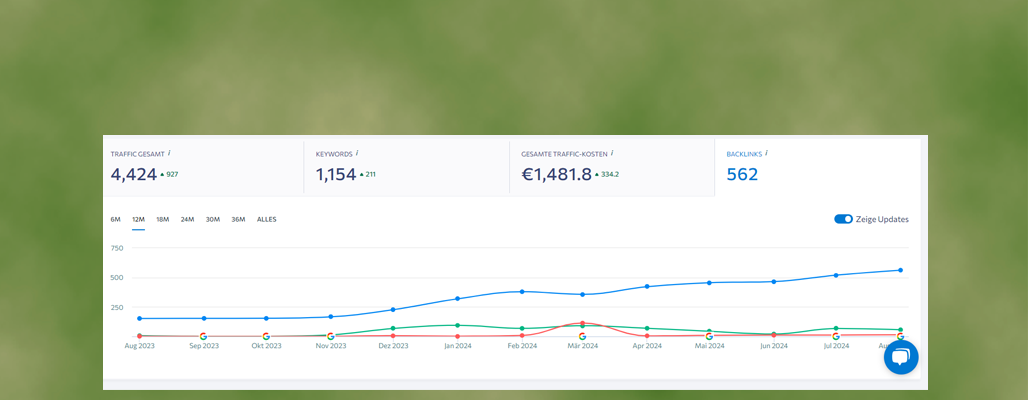 Trafficksteigerung für Google SEO / Online Marketing - von Internetdienste Burkart