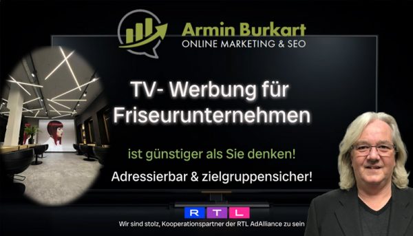 RTL AdAliance Adressable-TV-Werbung für Ihren Friseursalon oder andere Branchen