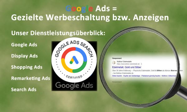 SEA: Google Ads = Zielgerechte Anzeigenwerbung auf Google für mehr Traffic