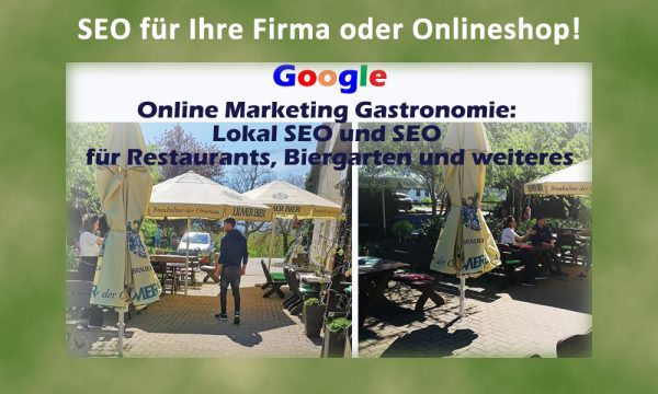 Lokal SEO und SEO für Restaurants, Biergarten, Wanderlokale und weitere Gastronomiebetriebe
